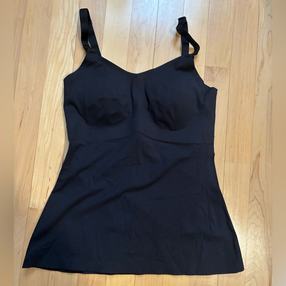 knix Black Longline Shaping Camisole Tank